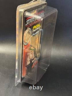 Star Wars Power of the Force LUKE SKYWALKER BATTLE PONCHO MOC 1984 POTF Vintage