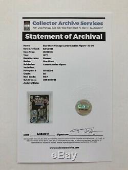 Star Wars R2-D2 12 Back-C Vtg Kenner MOC CAS 85 85/85 AFA Archival Just Graded