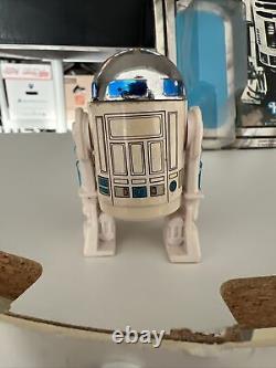 Star Wars R2 D2 Vintage Kenner Canada 12Back 1978 Action Figure Toy + Cardback