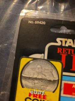 Star Wars R2-D2 (with Sensorscope) Vintage Return of the Jedi 77B Card/MOC