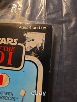 Star Wars R2-D2 (with Sensorscope) Vintage Return of the Jedi 77B Card/MOC