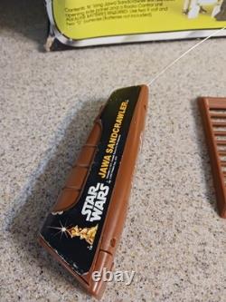 Star Wars RADIO CONTROLLED JAWA SANDCRAWLER with Box Vtg 1977 DOES NOT WORK READ