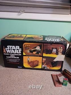 Star Wars RADIO CONTROLLED JAWA SANDCRAWLER with Box Vtg 1977 DOES NOT WORK READ