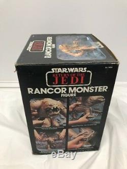 Star Wars ROTJ Kenner Vintage Jabba's Palace Rancor Monster Unused with Box Insert