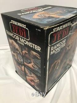 Star Wars ROTJ Kenner Vintage Jabba's Palace Rancor Monster Unused with Box Insert