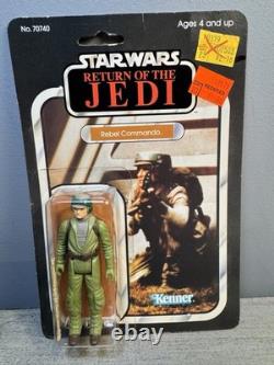Star Wars ROTJ Rebel Commando Kenner Vintage 1983 Carded Figure