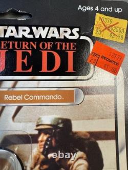 Star Wars ROTJ Rebel Commando Kenner Vintage 1983 Carded Figure