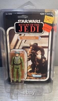 Star Wars ROTJ Rebel Commando Kenner Vintage 1983 Carded Figure