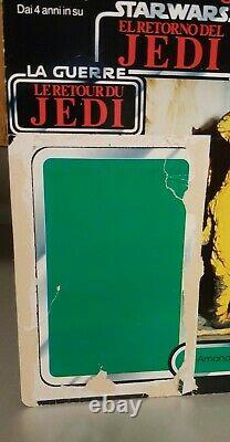 Star Wars ROTJ Vintage Palitoy Amanaman Card Back 79 Back Tri-Logo 1983