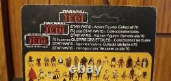 Star Wars ROTJ Vintage Palitoy Amanaman Card Back 79 Back Tri-Logo 1983