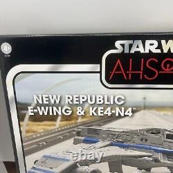 Star Wars Republic E-WING withFigure KE4-N4 Vintage Collection NEW GREAT GIFT