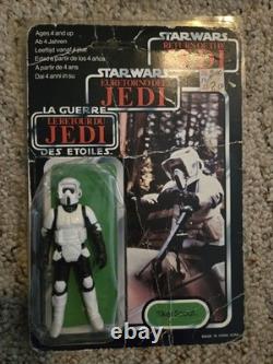 Star Wars Return Of The Jedi Vintage 1983 Trilogp Biker Scout