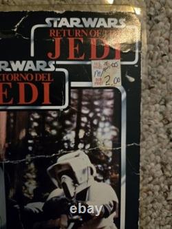 Star Wars Return Of The Jedi Vintage 1983 Trilogp Biker Scout