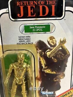 Star Wars Return Of The Jedi Vintage Collectible' See-Threepio (C-3PO) Rare 1983