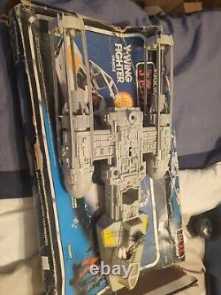 Star Wars Return of the Jedi 1983 VTG Y-Wing Fighter Complete In Orig Box Works