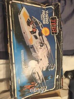 Star Wars Return of the Jedi 1983 VTG Y-Wing Fighter Complete In Orig Box Works