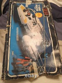 Star Wars Return of the Jedi 1983 VTG Y-Wing Fighter Complete In Orig Box Works