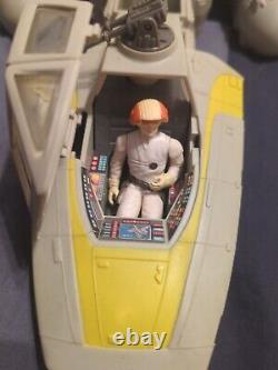 Star Wars Return of the Jedi 1983 VTG Y-Wing Fighter Complete In Orig Box Works