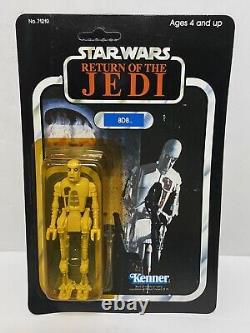 Star Wars Return of the Jedi 8D8 MOC 77 Back UNPUNCHED Vintage Kenner 1983