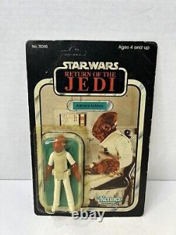 Star Wars Return of the Jedi Kenner 1983 MOC Admiral Ackbar Vintage 65 Back J2