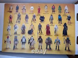 Star Wars Return of the Jedi Vintage Vinyl Case Kenner 1983 withInserts & Stickers