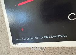 Star Wars Revenge Of The Jedi movie one sheet Poster vintage original 1982 40X26