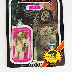 Star Wars RotJ Lumat MOC, Original Vintage Kenner Action Figure 79 Back C Carded