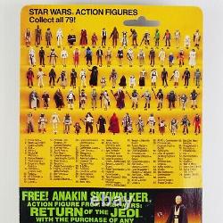 Star Wars RotJ Lumat MOC, Original Vintage Kenner Action Figure 79 Back C Carded