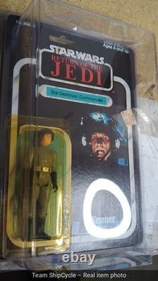 Star Wars Rotj 1983 Star Destroyer Commander Moc 65 Back Vintage Kenner G1N