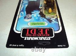 Star Wars Rotj Luke Skywalker Jedi 77 Back Unpunched Vintage Kenner Moc 1983 USA
