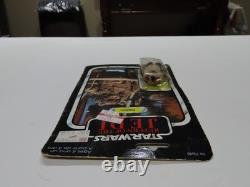 Star Wars Rotj Paploo Ewok 77 Back Canada Canadian Vintage Moc 1983