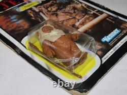 Star Wars Rotj Paploo Ewok 77 Back Canada Canadian Vintage Moc 1983