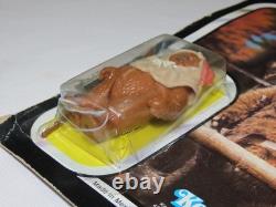 Star Wars Rotj Paploo Ewok 77 Back Canada Canadian Vintage Moc 1983