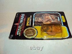 Star Wars Rotj Potf Romba 92 Back Last 17 Vintage Unpunched Moc Bubble Crack