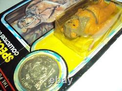 Star Wars Rotj Potf Romba 92 Back Last 17 Vintage Unpunched Moc Bubble Crack