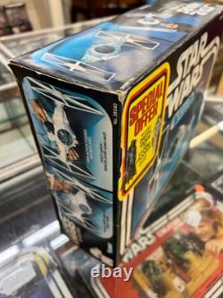 Star Wars Special Offer Tie Fighter + Box Vintage Kenner Complete Working Good