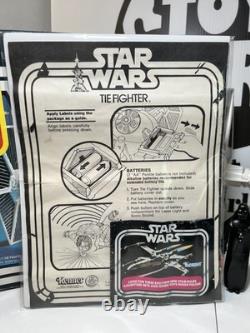 Star Wars Special Offer Tie Fighter + Box Vintage Kenner Complete Working Good