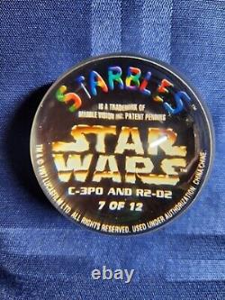 Star Wars Starble C3PO & R2D2 vintage EXTREMELY RARE, COLLECTIBLE
