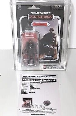 Star Wars TVC Vtg Collection VC180 The Mandalorian Moff Gideon Graded CAS 90