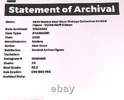 Star Wars TVC Vtg Collection VC180 The Mandalorian Moff Gideon Graded CAS 90