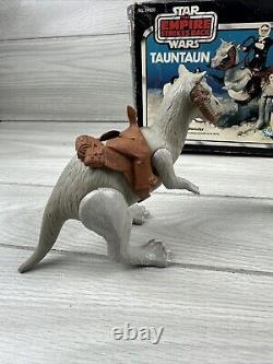 Star Wars Tauntaun Vintage 1980 Kenner Closed Belly With Box & Paper And More