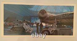 Star Wars The Empire Strikes Back Portfolio by Ralph McQuarrie Vintage 1980