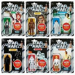 Star Wars The Retro Vintage Collection Action Figure Full Set Brand New