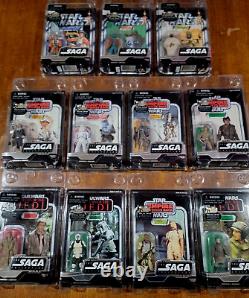 Star Wars The Saga Collection Vintage Style Figure lot /2006-2007