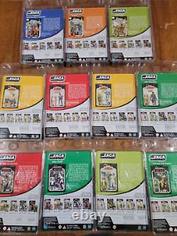 Star Wars The Saga Collection Vintage Style Figure lot /2006-2007