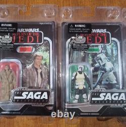 Star Wars The Saga Collection Vintage Style Figure lot /2006-2007