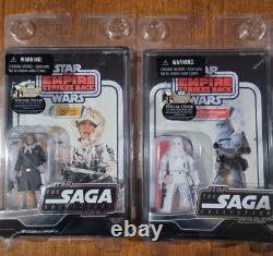 Star Wars The Saga Collection Vintage Style Figure lot /2006-2007