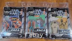 Star Wars The Saga Collection Vintage Style Figure lot /2006-2007