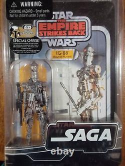 Star Wars The Saga Collection Vintage Style Figure lot /2006-2007