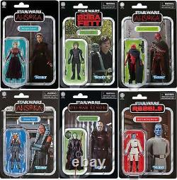 Star Wars The Vintage Collection 3.75 Figure (2023 Wave 3A)- Set of 6 IN STOCK